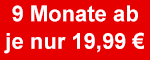 Vodafone Angebot - Tarif 9 Monate ab je nur 19,99 €
